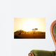 Sunrise On African Savannah Wall Decal