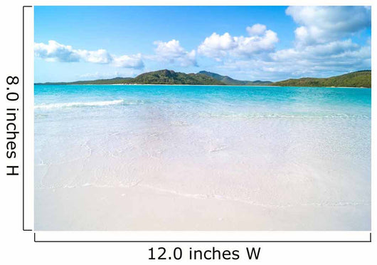 Whitehaven Beach, Australien Wall Mural
