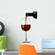 Pouring Red Wine with Wall Decal