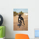 Great Danes Black Dog Wall Decal