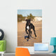 Great Danes Black Dog Wall Decal