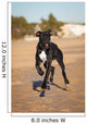 Great Danes Black Dog Wall Decal