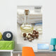 Bottle with macadamia oil Wall Mural