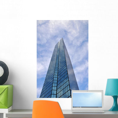 John Hancock Tower, Boston Wall Decal shown on a wall
