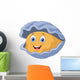 Cartoon Happy Oyster Wall Decal
