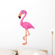 Cartoon Flamingo Bird Wall Decal