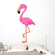 Cartoon Flamingo Bird Wall Decal