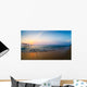 Decline on the seashore Wall Mural