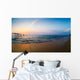 Decline on the seashore Wall Mural