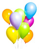 Colorful Balloons Wall Decal