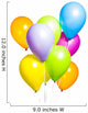 Colorful Balloons Wall Decal