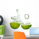 Lime splashing Wall Decal