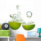 Lime splashing Wall Decal