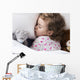 Sleeping child with toys Wall Mural