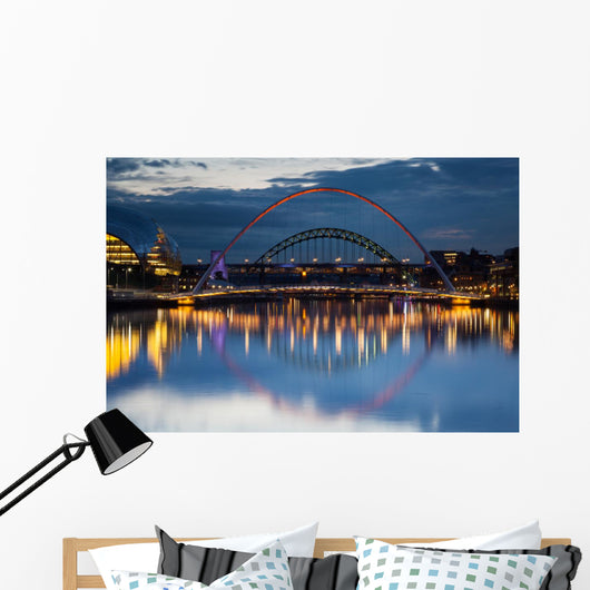 Gateshead Evening Wall Mural