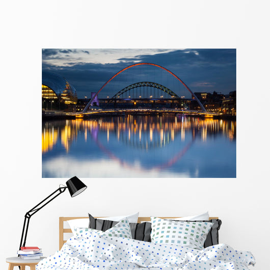 Gateshead Evening Wall Mural