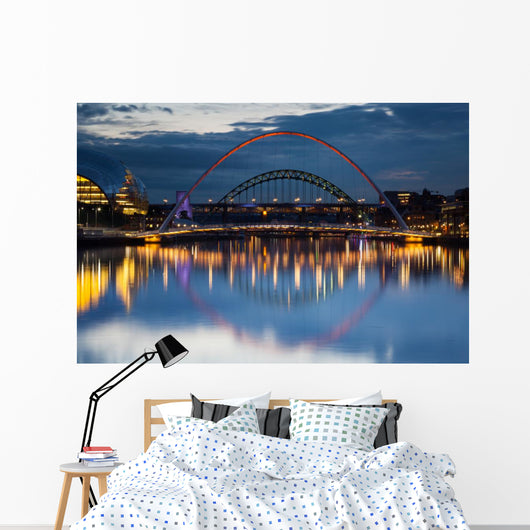 Gateshead Evening Wall Mural