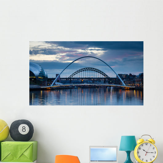 Gateshead Evening Wall Mural