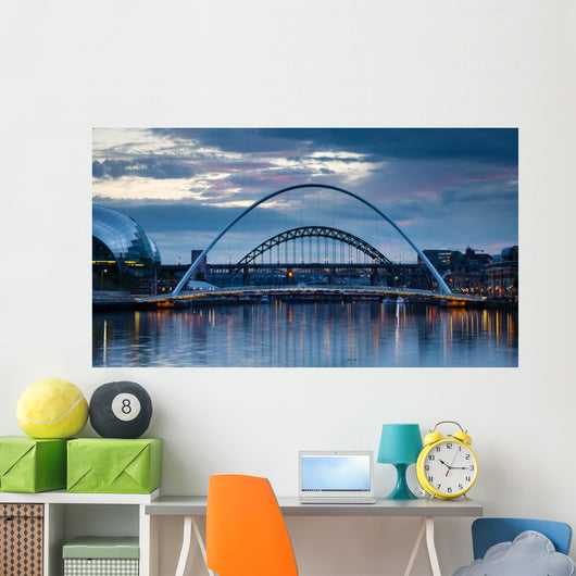 Gateshead Evening Wall Mural