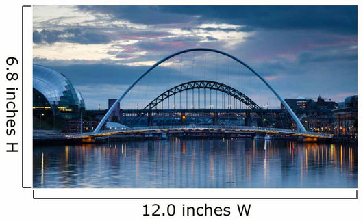 Gateshead Evening Wall Mural