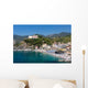 Monterosso al Mare, Cinque Terre, Italy on a summer day Wall Mural
