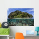 Tropical Island and Reef Wall Mural