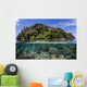 Tropical Island and Reef Wall Mural