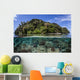 Tropical Island and Reef Wall Mural