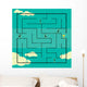 Finding the Path to Success Wall Mural