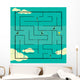 Finding the Path to Success Wall Mural