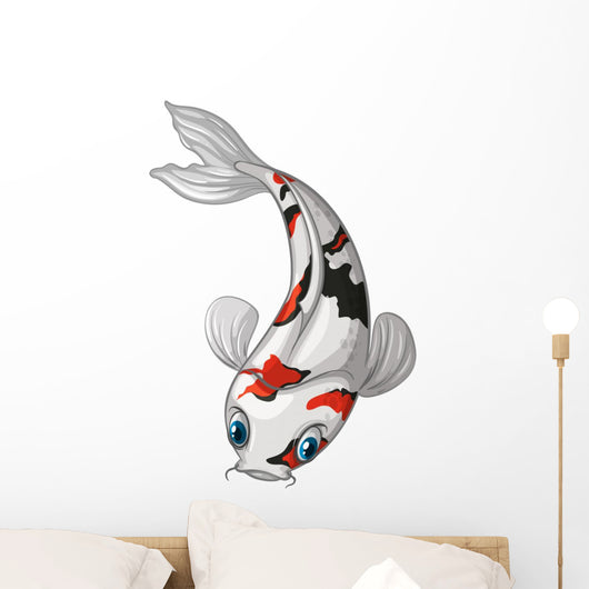 Koi Fish Wall Decal