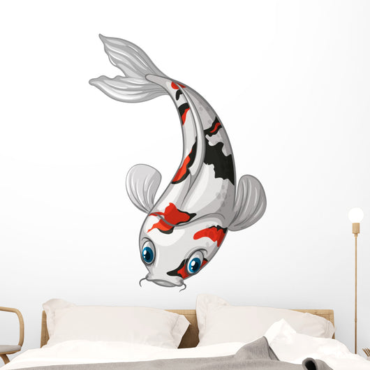 Koi Fish Wall Decal