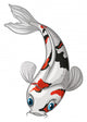 Koi Fish Wall Decal