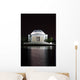 Jefferson Memorial at Night Wall Mural