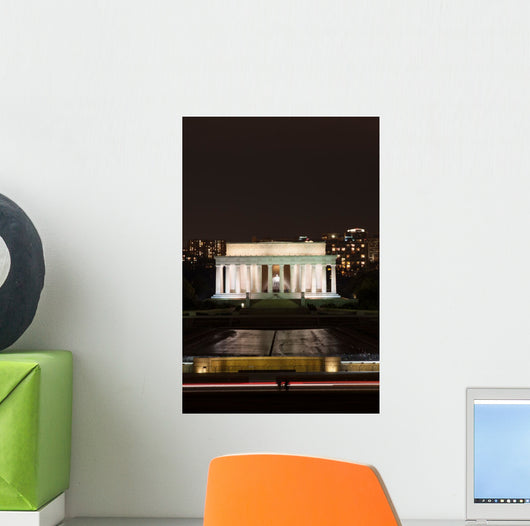 Lincoln Memorial at Night Wall Mural