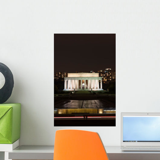 Lincoln Memorial at Night Wall Mural