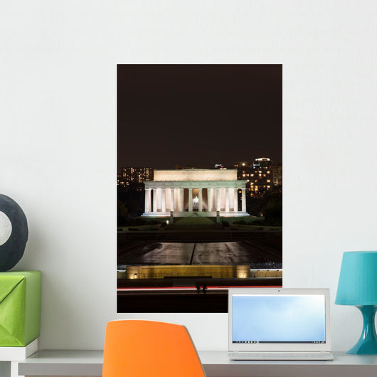 Lincoln Memorial at Night Wall Mural