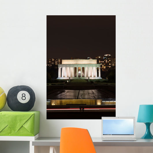Lincoln Memorial at Night Wall Mural