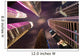 Skysrapers in Singapore during night hours Wall Mural