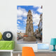 The iconic Clerigos Tower in the city of Porto, Portugal Wall Mural