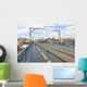 Subway railway tracks on the Dom Luis I bridge Wall Mural