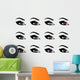 beautiful eyes, devilish eyes Wall Decal