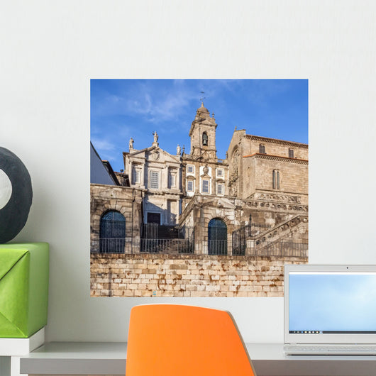 Sao Francisco Church of Porto, Portugal Wall Mural