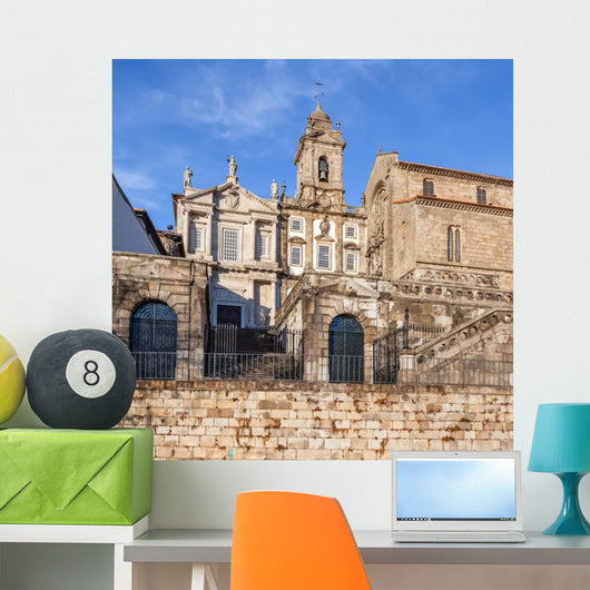 Sao Francisco Church of Porto, Portugal Wall Mural
