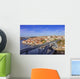 View of the iconic Dom Luis I bridge of Porto, Portugal Wall Mural