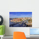 View of the iconic Dom Luis I bridge of Porto, Portugal Wall Mural