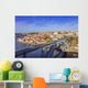 View of the iconic Dom Luis I bridge of Porto, Portugal Wall Mural