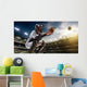Professional baseball player in action Wall Mural
