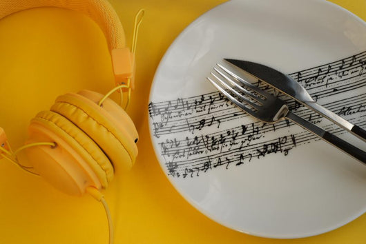 Serving Music For Dinner - Music Is Everywhere Lifestyle Concept Wall Decal
