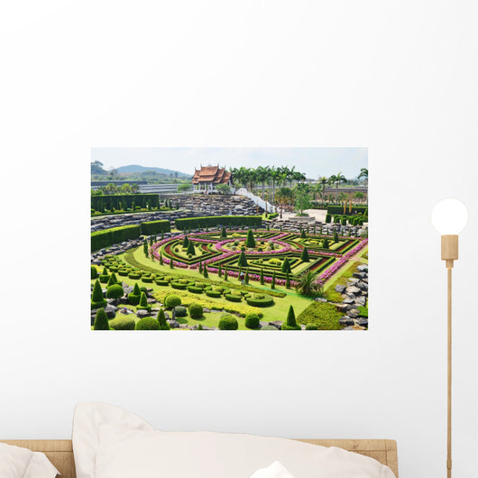 Nong Nooch Garden in Pattaya, Thailand Wall Mural